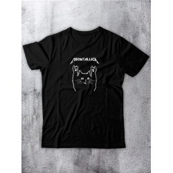 Футболка с принтом Meowtallica