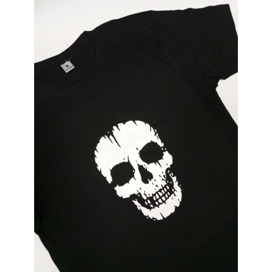 Модная футболка с принтом Череп