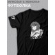 Футболка оверсайз с принтоманиме тян