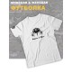Футболка белая Король и Шут логотип киш