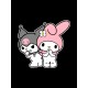 Футболка аниме Hello Kitty хеллоу китти Куроми Kuromi оверсайз с принтом