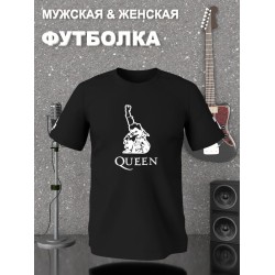Футболка Queen Квин Фредди Меркьюри Freddie Mercury с принтом