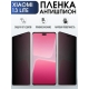 Защитная гидрогелевая пленка для Xiaomi 13 lite, полиуретановая плёнка антишпион на мобильный телефон Сяоми 13 лайт. Защитный экран для смартфона Ксиоми.