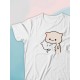 Парные футболки Mochi cats chibi cat с принтом