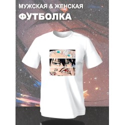 Футболка Магическая битва аниме Jujutsu Kaisen anime с принтом