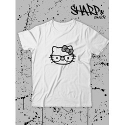Футболка Hello Kitty Аниме Куроми оверсайз дрейн майка с принтом