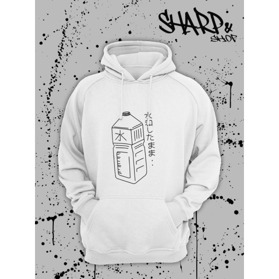 Толстовка женская белая или черная с капюшоном и карманом, с принтом аниме ахегао и надписью хентай, кофта оверсайз для женщин и мужчин с рисунком anime больших размеров унисекс.