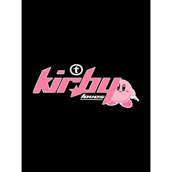 Футболка аниме Кирби Kirby land dream y2k оверсайз с принтом