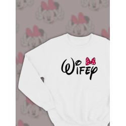 Парные свитшоты Wifey жена Дисней