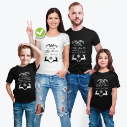 Футболки Фэмили Лук для всей семьи с принтом