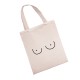 Эко сумка шоппер с принтом. Сумка shopper из натуральной ткани 7.