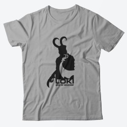 Футболка со смешным принтом Loki