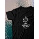 Футболка с надписью Keep calm
