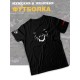 футболка оверсайз с принтом аниме Мадара Учиха манга.