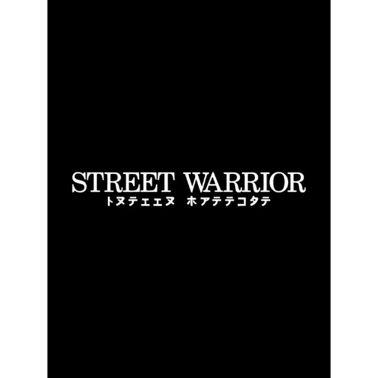 Футболка Street warrior y2k оверсайз с принтом