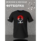 Футболка аниме самурай ниндзя anime y2k с принтом