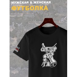 Футболка Сектор Газа Хой punks not dead с принтом