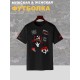 Футболка с принтом рок группа Сектор Газа и надписью Анархия punks not dead
