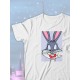 Парные футболки Багз Банни кролик Bugs Bunny с принтом заяц