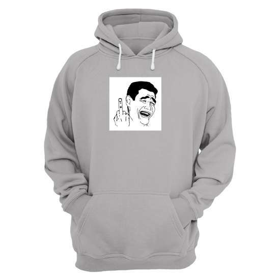 Худи с прикольным принтом Покер фэйс. Толстовка с капюшоном со смешной надписью