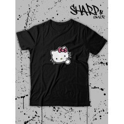 Футболка Hello Kitty Аниме Куроми оверсайз дрейн майка с принтом
