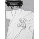 Футболка оверсайз летняя с принтом Мишка Тедди граффити teddy
