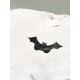 Парные свитшоты для двоих мужа и жены, влюбленных с принтом Mr Batman & Mrs Batman / Толстовка без капюшона для пары