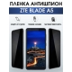Защитная гидрогелевая пленка для смартфона ZTE Blade a5. Полиуретановая плёнка антишпион на мобильный телефон ЗТЕ Блейд а5, для защиты экрана.