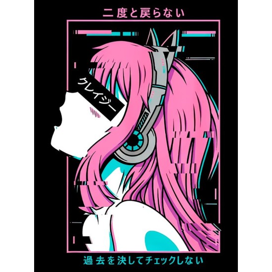 Футболка Ахегао аниме тян ahegao anime girl hentai с принтом