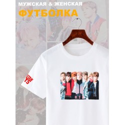 Футболка BTS Bangtan boys БТС мемберы к поп kpop кпоп с принтом