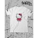 Футболка Hello Kitty Аниме Куроми оверсайз дрейн майка с принтом