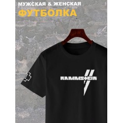 Футболка Rammstein logo Рамштайн Ramstein с принтом