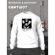 Свитшот Queen рок группа Квин rock merch белый с принтом, надписью, рисунком rock, logo, лого, логотип, оверсайз, унисекс, мужской и женский для подростка и молодежи, рокерская одежда