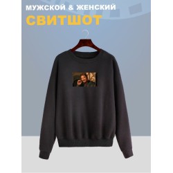 Свитшот мем нельзя просто так взять Боромир черная с принтом