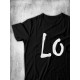 Парные футболки Надпись love любовь Lo y2k с принтом