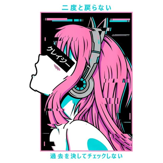 Футболка Ахегао аниме тян ahegao anime girl hentai с принтом