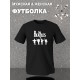 Футболка The Beatles рок группа Битлз y2k оверсайз с принтом