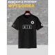 Футболка BTS logo к-поп группа БТС логотип с принтом