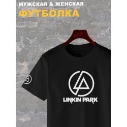 Футболка Линкин парк Linkin Park лого rock с принтом