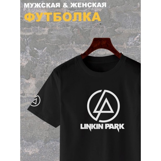 Футболка Линкин парк Linkin Park лого rock с принтом