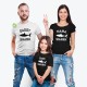 Футболки Фэмили Лук для всей семьи с принтом
