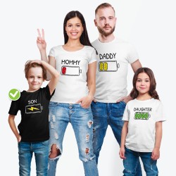 Футболки Фэмили Лук для всей семьи с принтом