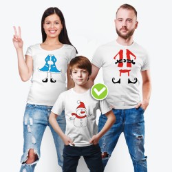Футболки Фэмили Лук для всей семьи с принтом