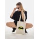 Сумка шоппер бежевый с принтом Бэтмен Batman бетмен унисекс