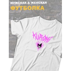 Футболка оверсайз с принтом аниме Куроми Kuromi zxc.