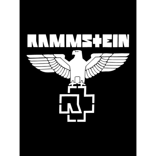 Футболка Рамштайн Rammstein logo Ramstein логотип с принтом