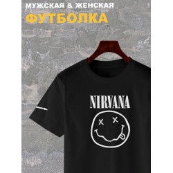 Футболка Нирвана Nirvana logo логотип лого с принтом