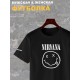 Футболка Нирвана Nirvana logo логотип лого с принтом