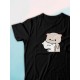 Парные футболки Mochi cats chibi cat kawaii с принтом