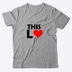 Парные футболки с принтом This is Love